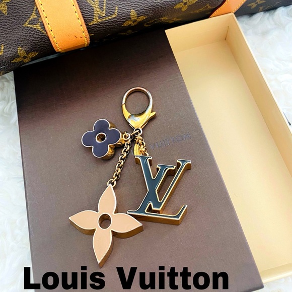 Louis Vuitton Accessories - LV Fleur De Monogram Bag Charm/ Keychain